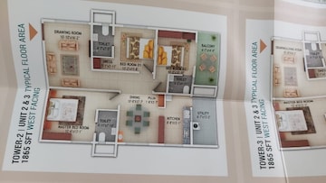 3 BHK Apartment For Sale in Mahaveer Crystal Garden, Attapur