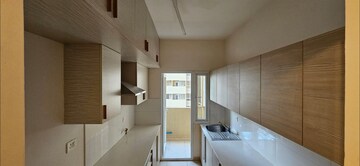 Kitchen in 3 BHK Apartment at Bhartiya Nikoo Homes, Thanisandra Main Road – for Sale