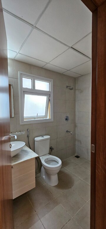 Bathroom in 3 BHK Apartment at Bhartiya Nikoo Homes, Thanisandra Main Road – for Sale