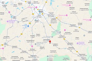  Plot – Map Location View at Kelamangalam rd - for Sale