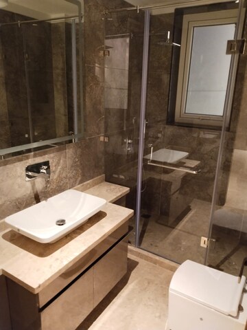 Bathroom in 3 BHK Builder Floor at Sarvapriya Vihar – for Sale