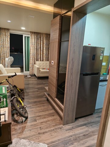 Building Lobby in 2 BHK Apartment at Atlanta Society, Wakad – for Rent