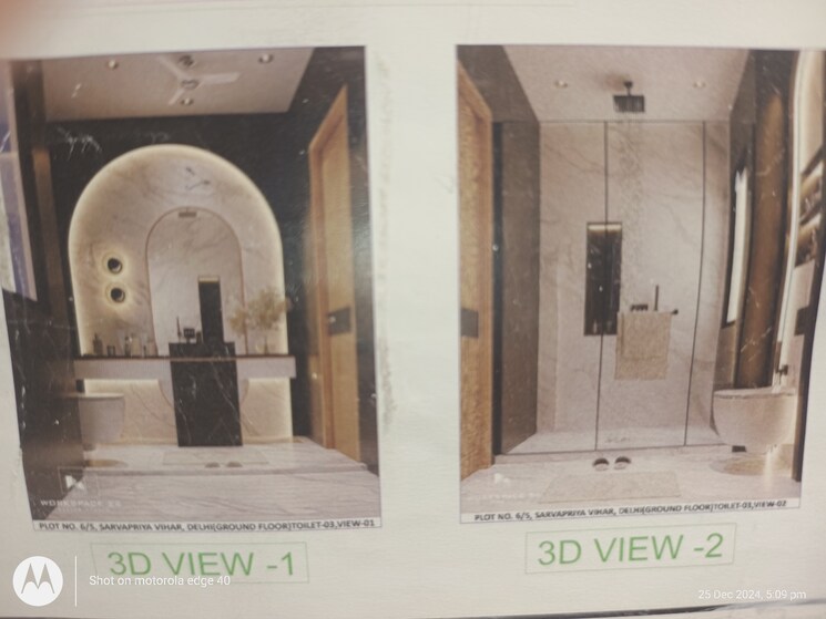 Master Bedroom, sarvapriya vihar 3.5 Bedroom 233 Sq.Yd. Builder Floor In Sarvapriya Vihar Delhi 8003009