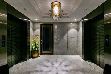 Bedroom in 3 BHK Apartment at Nahar Excalibur, Mahalaxmi – for Sale