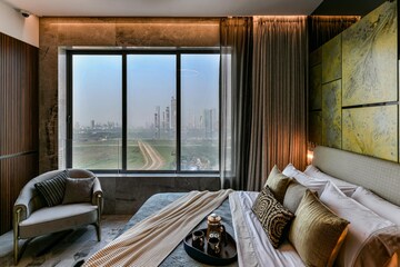 Bedroom in 3 BHK Apartment at Nahar Excalibur, Mahalaxmi – for Sale