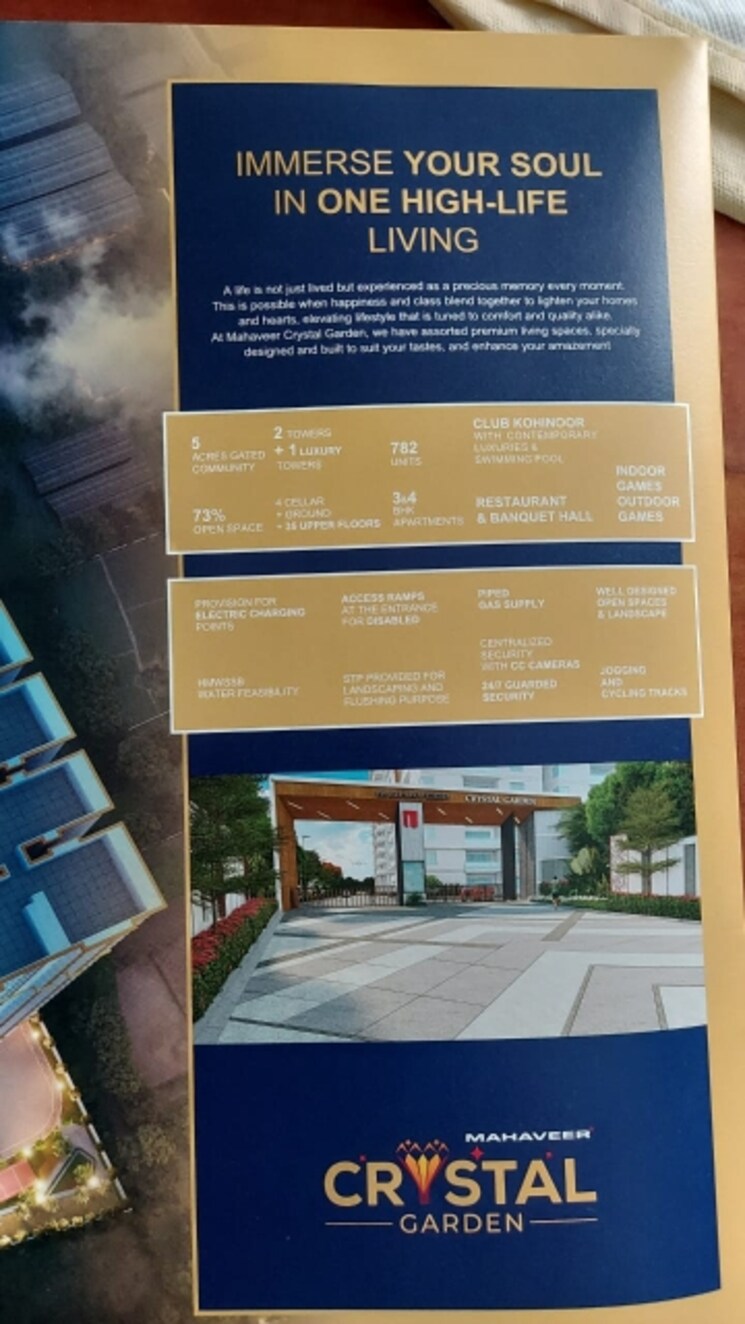 Master Bedroom, mahaveer-crystal-garden 3 Bedroom 2680 Sq.Ft. Apartment In Attapur Hyderabad 8003126