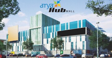  Office Space – Exterior View View at Arya Hub Mall, Whitefield - for Rent
