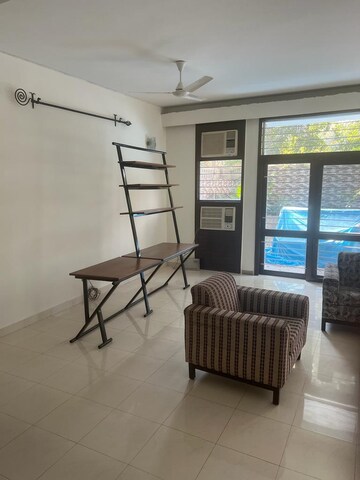Living Room in 3 BHK Builder Floor at Saket – for Rent