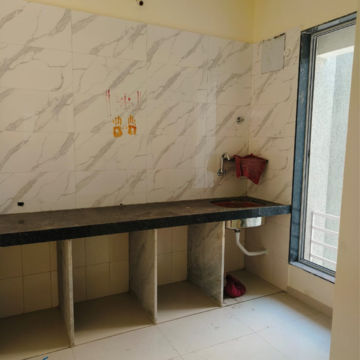 Kitchen in 1 BHK Apartment at CIDCO Mass Housing Scheme, Taloja Sector 26 – for Rent