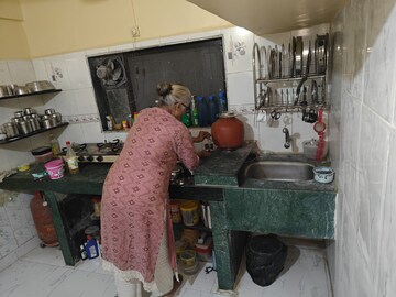 Kitchen in Studio Apartment at Dombivli West – for Sale