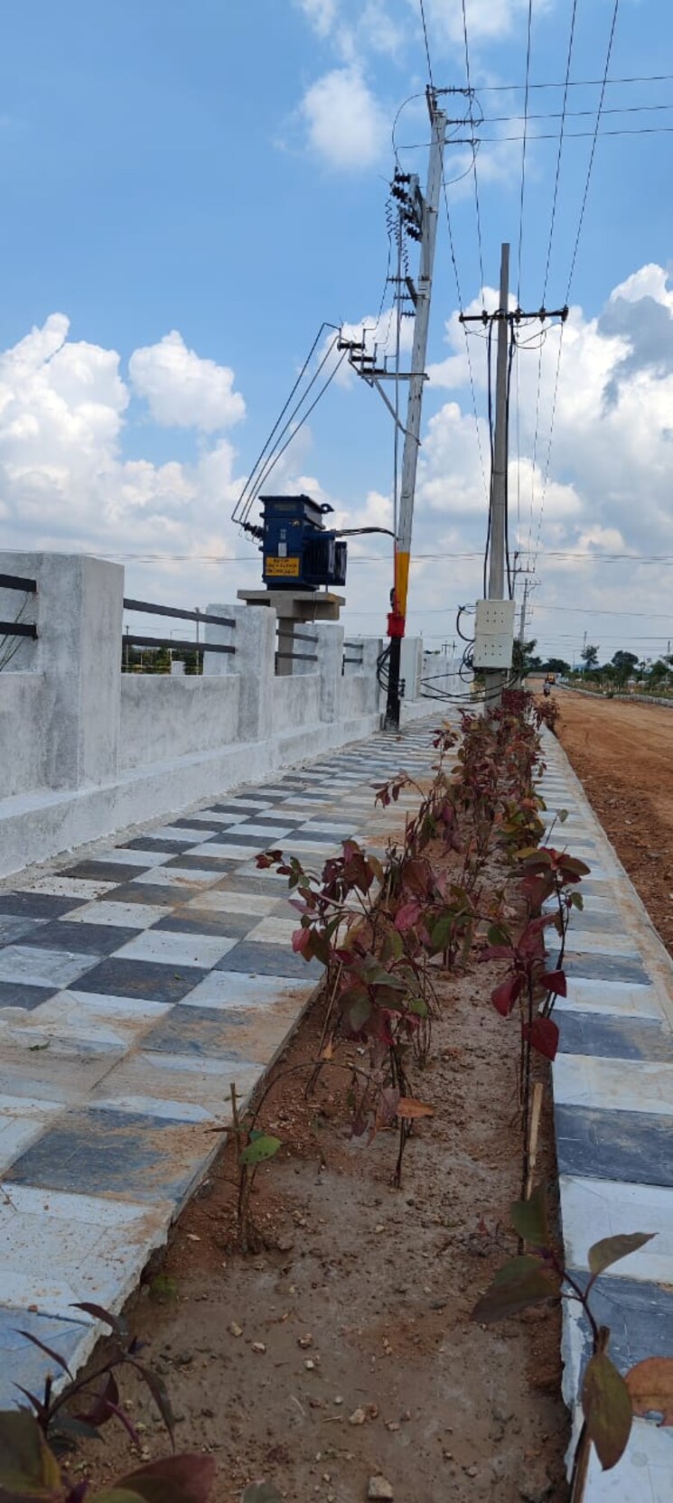 Exterior View, vasavi-archana-white-lotus  213 Sq.Yd. Plot In Kethireddipally Hyderabad 8003509