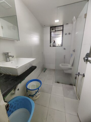 Bathroom in 2 BHK Apartment at Orchid Enclave CHS, Andheri East – for Rent
