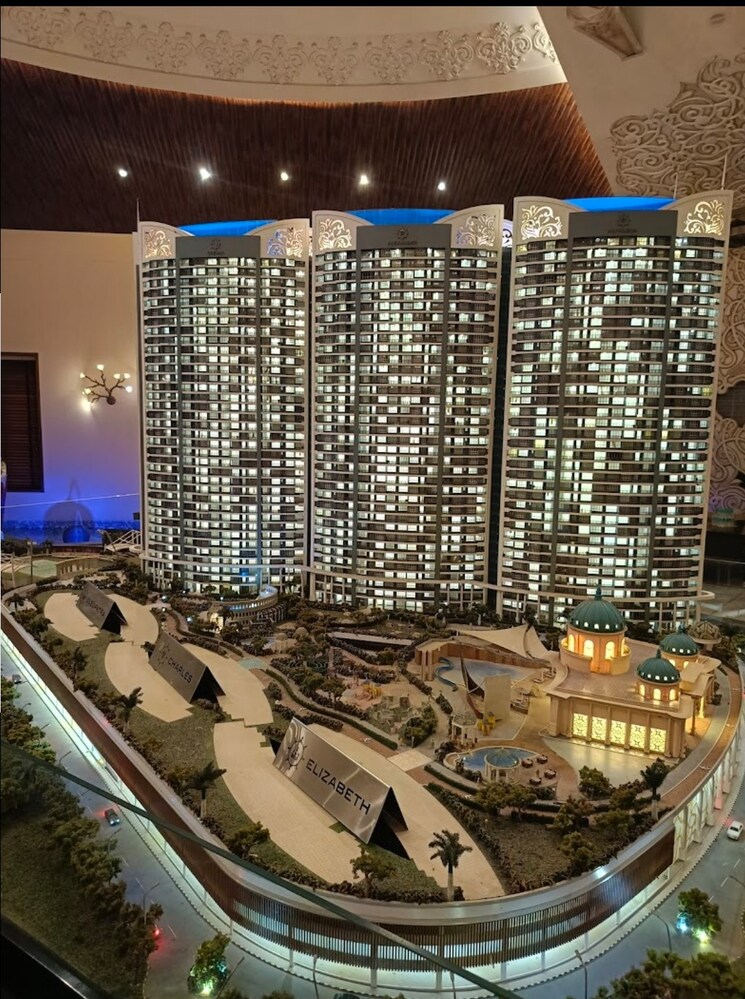 Living Room, paradise-sai-world-empire 2 Bedroom 877 Sq.Ft. Apartment In Kharghar Navi Mumbai 8003582