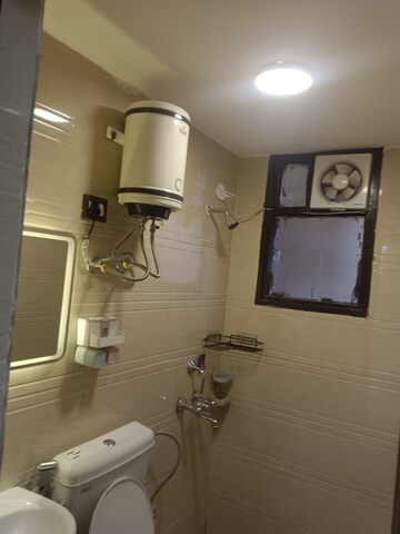 Bathroom in 2 BHK Builder Floor at Sector 9 – for Rent