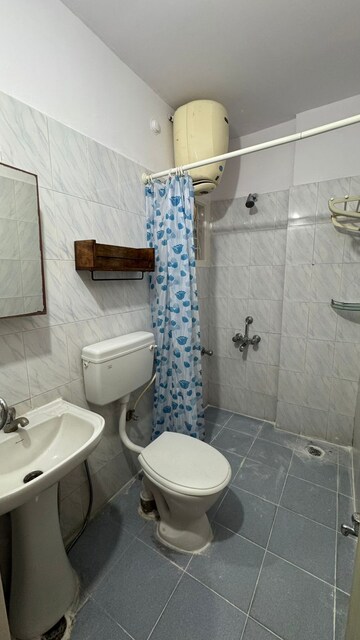 Bathroom in 2 BHK Apartment at SS Park Kaggadasapura, Kaggadasapura – for Rent