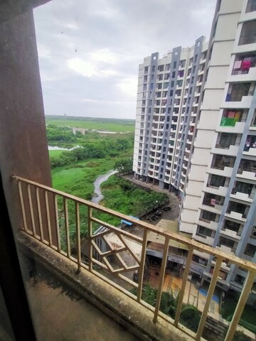 Balcony in 1 BHK Apartment at Mahavir Heights Virar, Virar West – for Rent