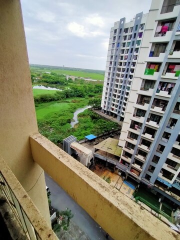 Balcony in 1 BHK Apartment at Mahavir Heights Virar, Virar West – for Rent