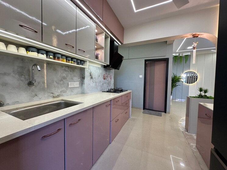 Kitchen, vinay-unique-imperia 2 Bedroom 624 Sq.Ft. Apartment In Virar West Palghar 8003726