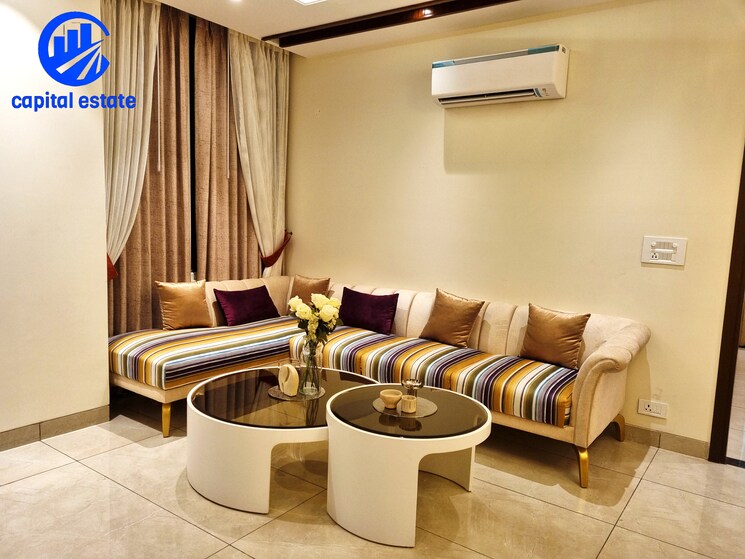 Living Room, motia-harmony-greens 3 Bedroom 1804 Sq.Ft. Apartment In Kishanpura Zirakpur 8003732