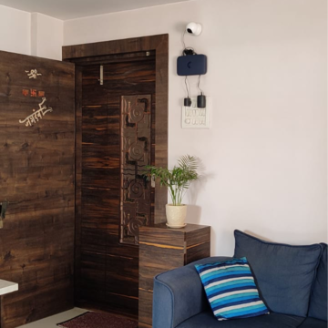 Living Room in 2 BHK Apartment at Mahindra Lifespaces The Great Eastern Gardens, Datar Colony – for Rent