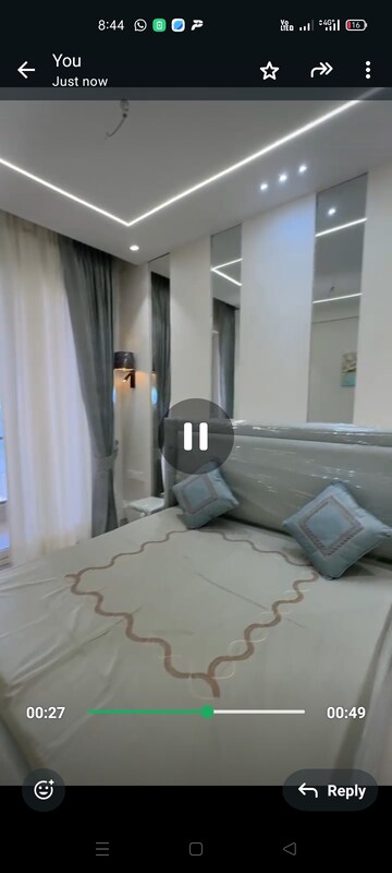 Bathroom in 2 BHK Apartment at Artique Uptown Skylla, International Airport Road – for Rent