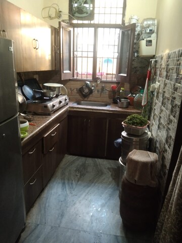 Kitchen in 2 BHK Apartment at Shri Devaji Residency, Dhakoli Village – for Rent