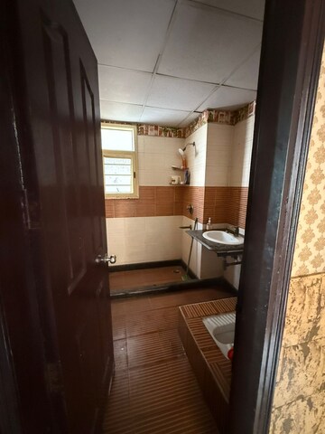 Bathroom in 2 BHK Apartment at Exotica Elegance, Vaibhav Khand – for Rent