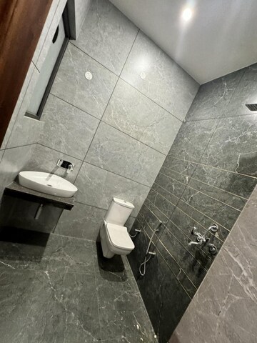 Bathroom in 2 BHK Builder Floor at Dera Bassi – for Rent