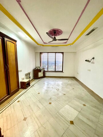 Balcony in 3 BHK Apartment at Soham Garden, Manpada – for Rent
