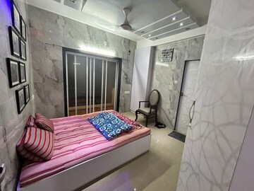 Bedroom in 2 BHK Apartment at Sunteck Maxxworld, Naigaon East – for Rent