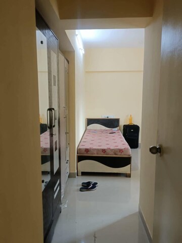 Bathroom in 2 BHK Apartment at Sunteck West World, Naigaon East – for Rent