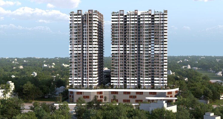 Exterior View, pragathi-green-woods 3 Bedroom 2608 Sq.Ft. Apartment In Bowrampet Hyderabad 8004175