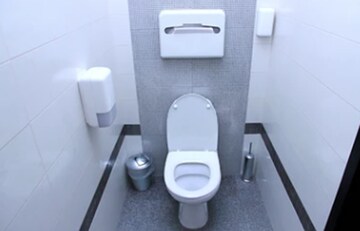 Bathroom in  Office Space at NIBR 1 Aerocity, Andheri East – for Rent