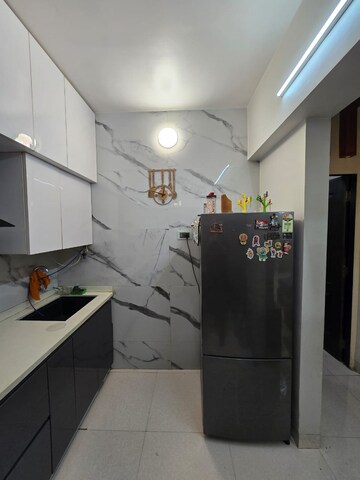 Kitchen in 1 BHK Apartment at Swastik Residency 1, Ghodbunder Road – for Rent