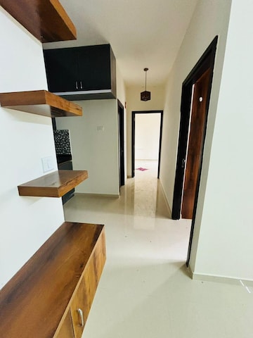Staircase in 2 BHK Apartment at Bren Northern Lights, Jakkuru – for Rent