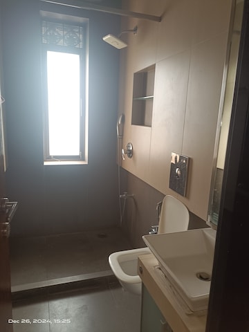 Bathroom in 3 BHK Apartment at Bhima CHS, Worli – for Rent