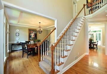 Staircase in 2 BHK Villa at Mysore Road – for Sale