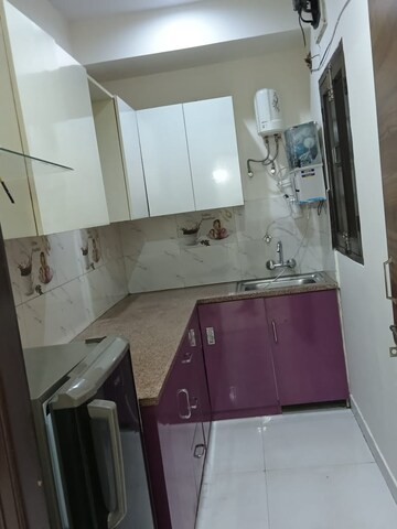 Kitchen in 1 RK Independent House at Unitech Arcadia, South City 2 – for Rent
