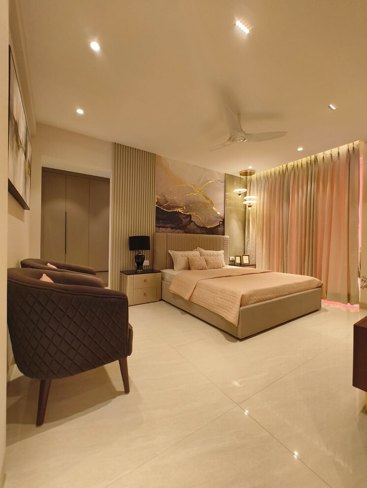 Master Bedroom, northview-homez 3 Bedroom 1910 Sq.Ft. Apartment In Ambala Highway Zirakpur 8004670