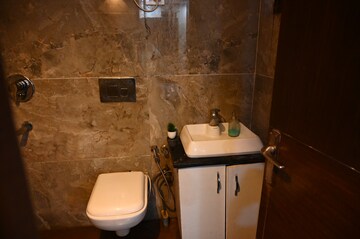 Bathroom in 3 BHK Builder Floor at Sector 89 – for Rent