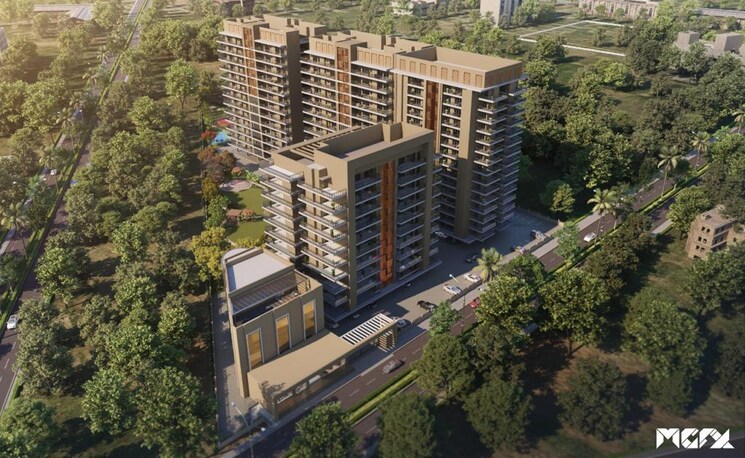 Exterior View, urban-the-zirk 3 Bedroom 1750 Sq.Ft. Apartment In Nabha Zirakpur 8004718