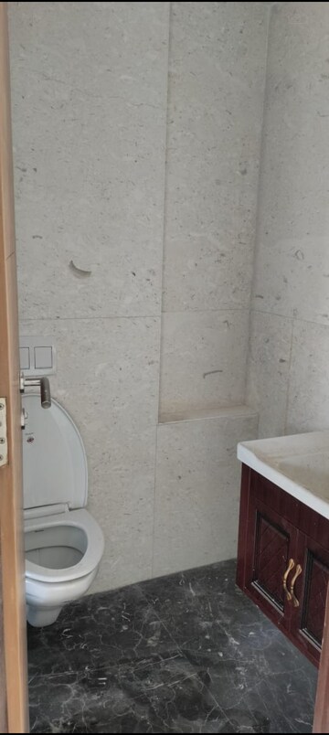 Bathroom in 3 BHK Apartment at Ekta Tripolis, Goregaon West – for Rent