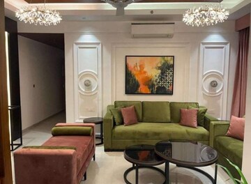Living Room in 1 BHK Apartment at My Home Abhra, Madhapur – for Rent