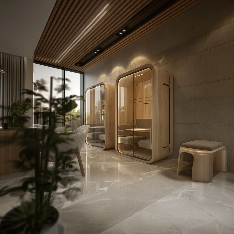 Floor Plan, akshar-level-23 Commercial Office Space 1435 Sq.Ft. In Sector 2 Vashi Navi Mumbai 8004788