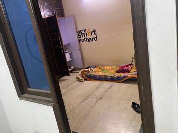 Bedroom in 2 BHK Builder Floor at Palm Residency Chhatarpur, Chattarpur – for Rent
