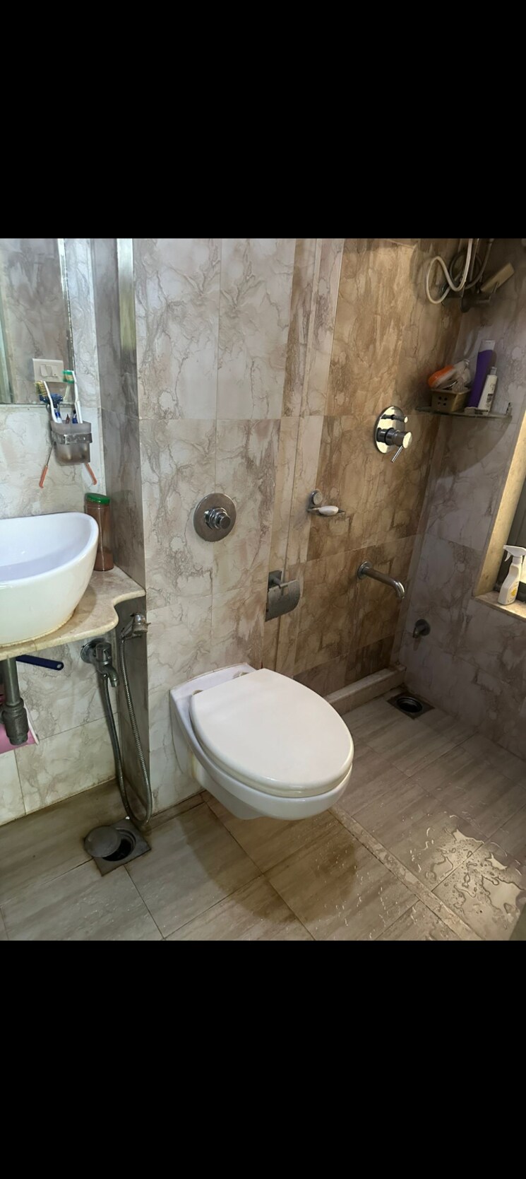 Bathroom, nav-bharat-chs-vile-parle 2 Bedroom 685 Sq.Ft. Apartment In Vile Parle West Mumbai 8004993