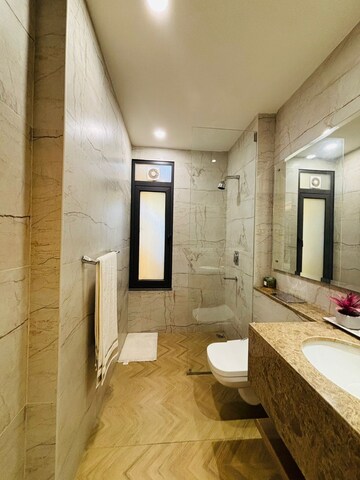 Building Lobby in 3 BHK Builder Floor at Anant Raj Ashok Estate, Sector 63a – for Sale