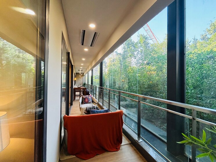 Balcony, anant-raj-ashok-estate 3 Bedroom 1600 Sq.Ft. Builder Floor In Sector 63a Gurgaon 8005002