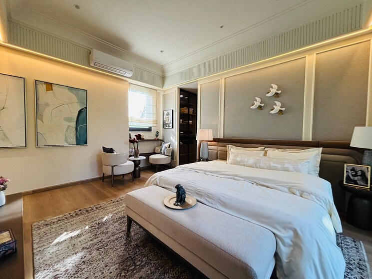 Bedroom, anant-raj-ashok-estate 3 Bedroom 1600 Sq.Ft. Builder Floor In Sector 63a Gurgaon 8005002