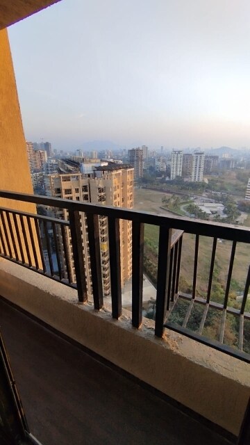 Balcony in 1 BHK Apartment at Raunak City Sector 4, Kalyan West – for Sale